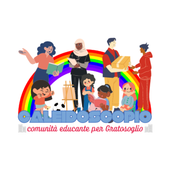 Logo Caleidoscopio: comunità educante per Gratosoglio