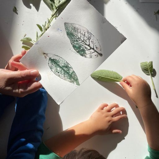 Laboratorio naturalistico-artistico bimbi scuola infanzia Pestalozzi