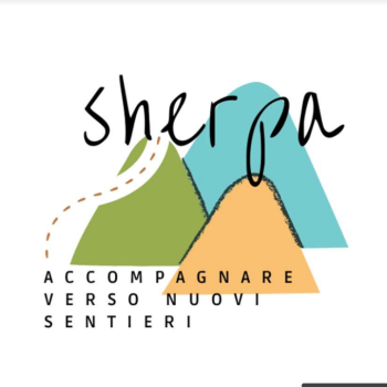 Logo Sherpa: accompagnare verso nuovi sentieri